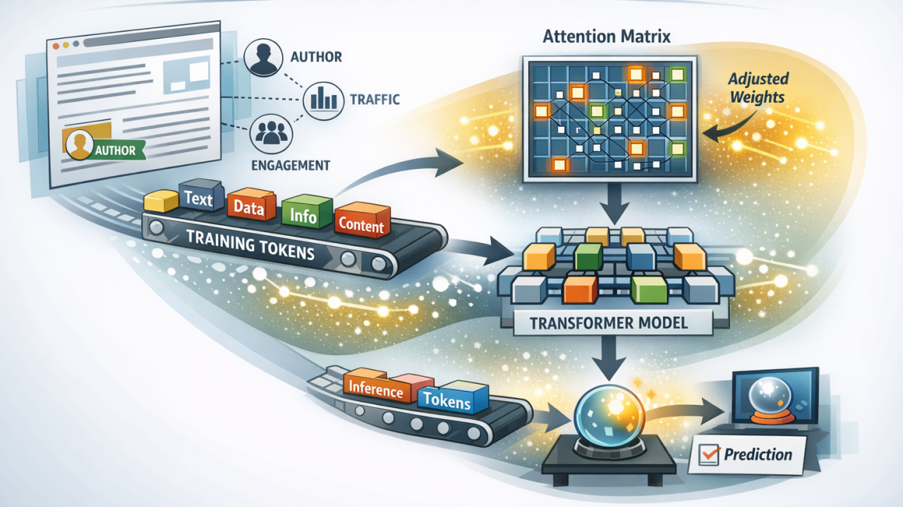 Patent Google US20250103662 — Łączenie transformerów z rankingiem opartym na linkach